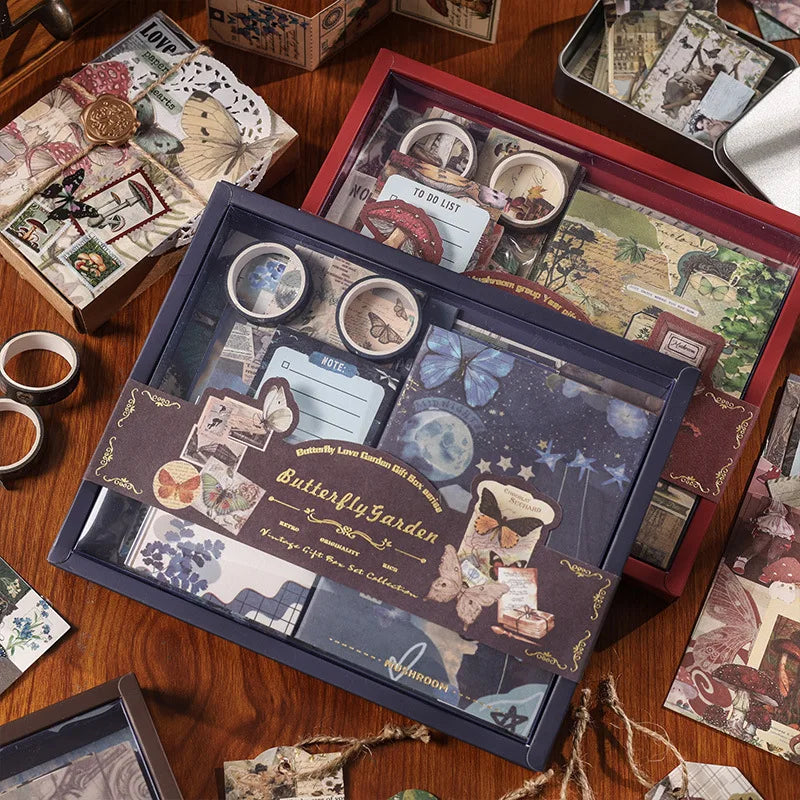Vintage Bullet Journal Scrapbooking Sets