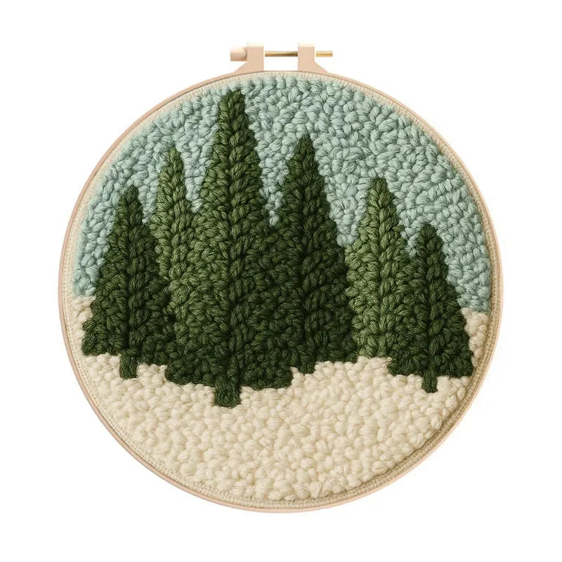 Scenery Punch Needle Embroidery Kits