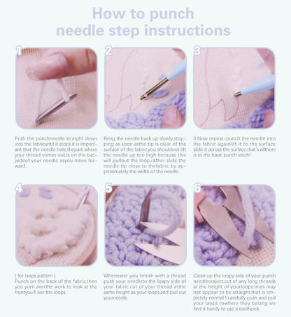 Scenery Punch Needle Embroidery Kits